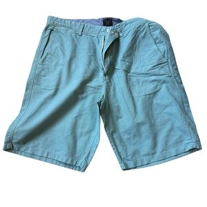 J. Crew Aqua Flat Front Shorts